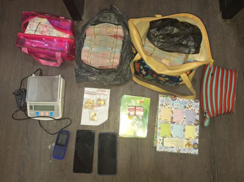 Polda Riau Turun ke Kuansing, Ratusan Juta dan Emas Ilegal Hasil PETI Disita