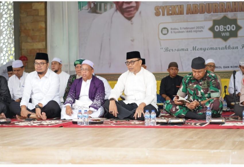 Dihadiri Ribuan Jamaah, Semarak Haul Tuan Guru Sapat sebagai bukti kebesaran syiar islam di inhil