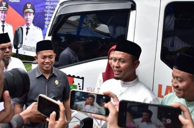 Launching Mobil AMAN, Isa Lahamid Ajak Masyarakat Manfaatkan Layanan Adminduk