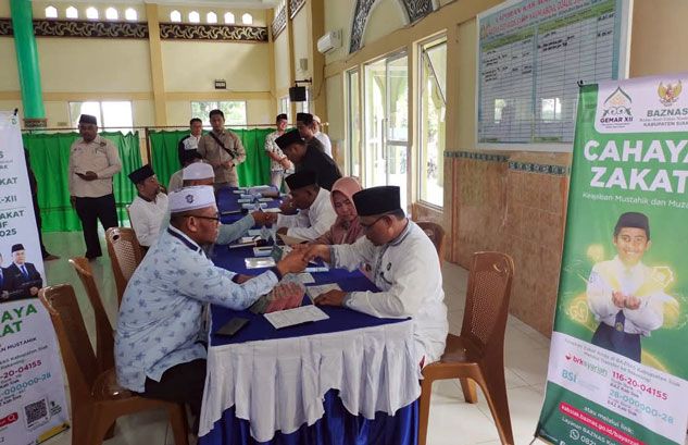 Baznas Siak Kembali Gelar Gemar Berzakat 12 di Kecamatan Kandis