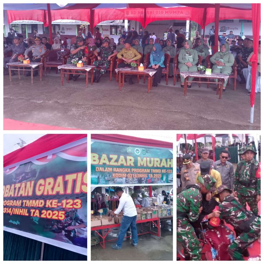 TMMD ke-123 di Wilayah Kodim 0314/Inhil Resmi Ditutup