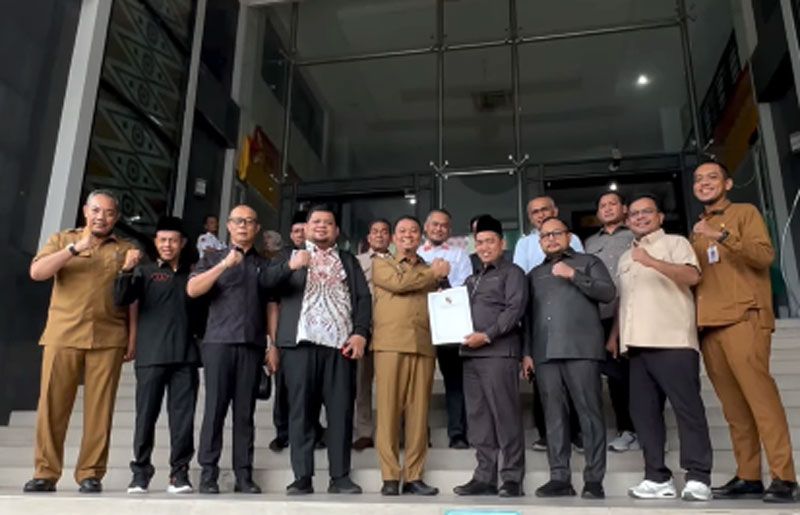 Pimpinan DPRD Pekanbaru Sambut Hangat Silaturahmi Wakil Wali Kota Markarius Anwar