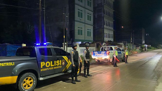Awal Ramadan, Polres Inhil Tingkatkan Patroli Rutin, Antisipasi Kriminalitas dan Aksi Balap Liar