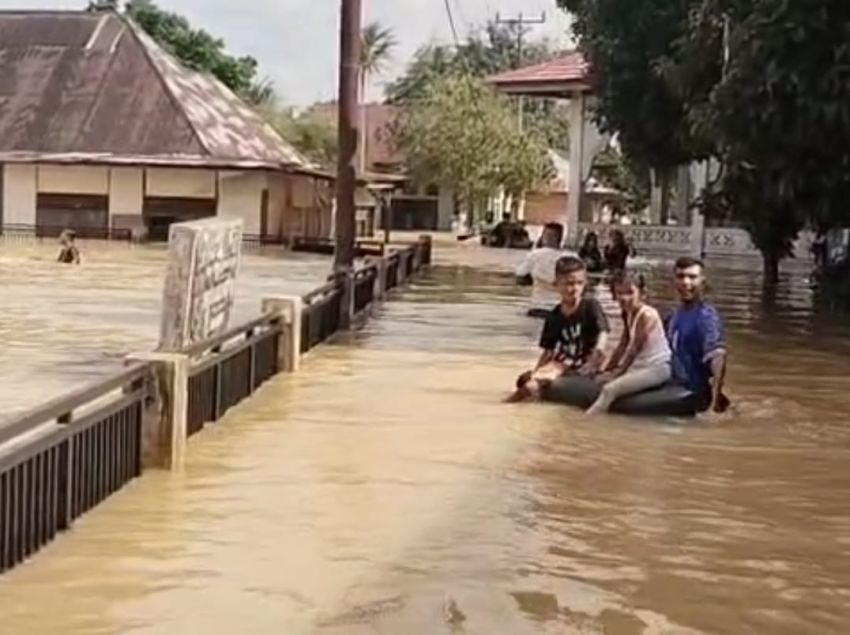 Banjir Riau Meluas! 3.985 KK Terdampak