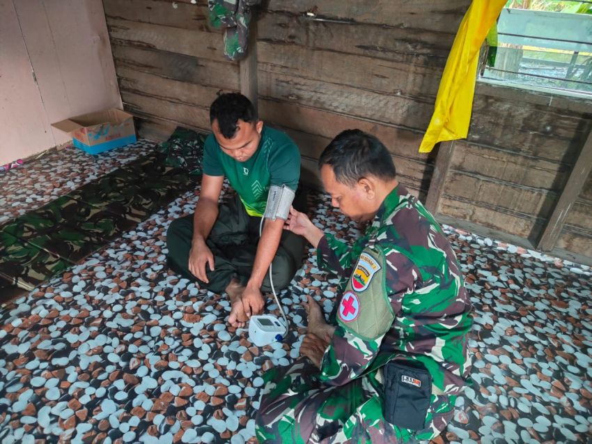 TMMD ke-123, Kodim 0314/Inhil Gelar Pengobatan Gratis