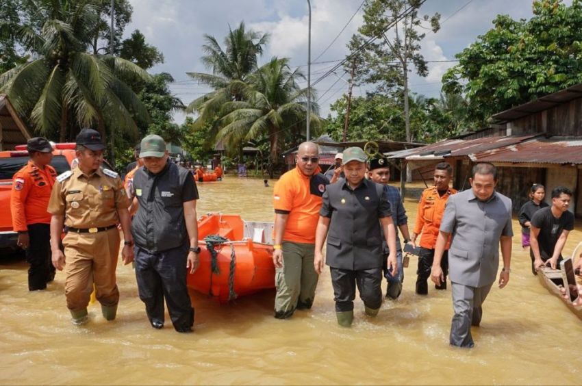 12.813 Jiwa di Riau Terdampak Banjir, Kampar Terbanyak