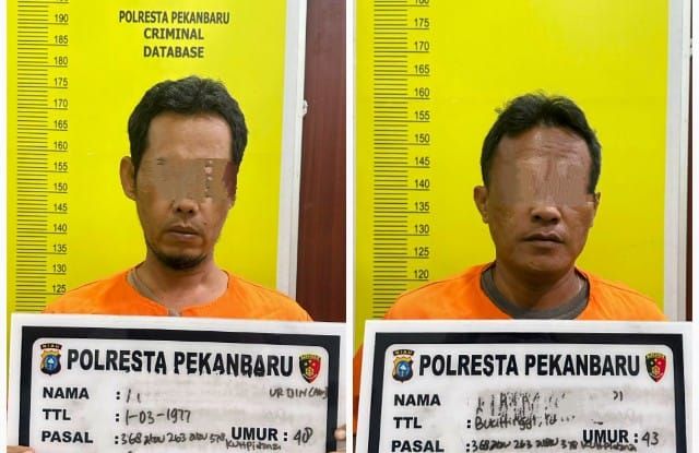 Dua Pelaku Pemerasan Berkedok Uang Sampah Ditangkap