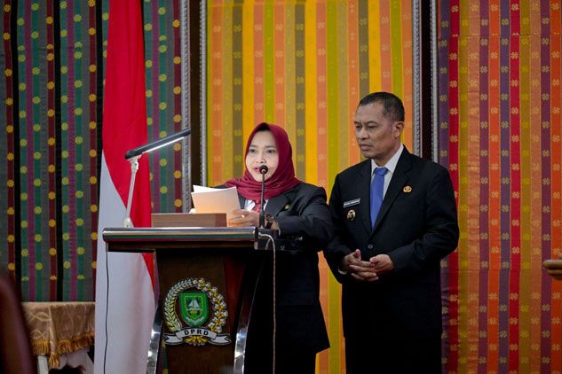 Paripurna DPRD Bengkalis, Bupati Kasmarni Sampaikan 9 Program Strategis dan 4 Kluster Pembangunan