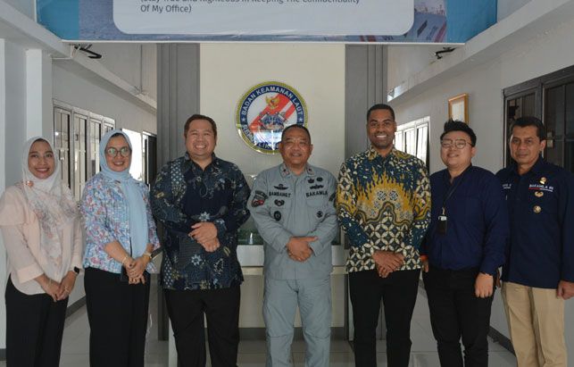 Kepala Zona Bakamla Barat Terima Kunjungan Konsulat AS