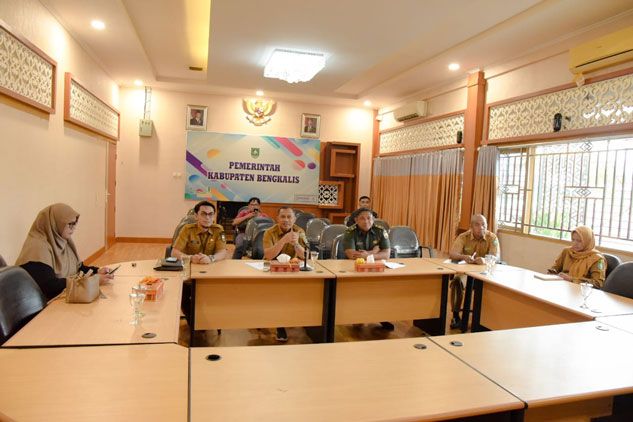 Bahas Jaminan Produk Halal, Wabup Bengkalis Ikuti Rapat Inflasi yang Dipimpin Mendagri
