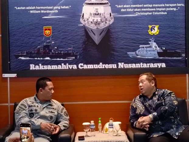 Pangkalan Bakamla Batam Terima Kunjungan Konsulat Amerika Serikat