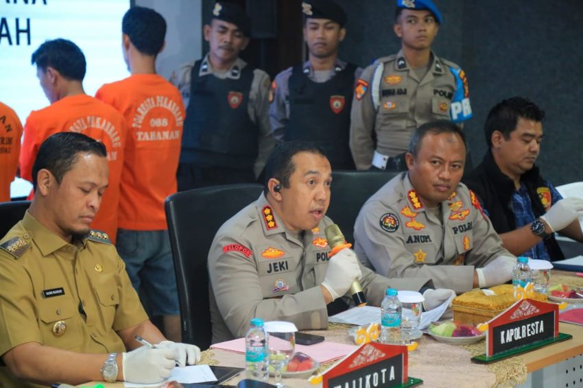 Tujuh Pelanggar Perda Sampah di Pekanbaru Ditangkap