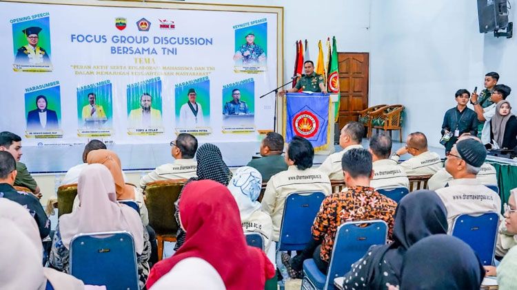 FGD: Kolaborasi TNI dan Mahasiswa, Bersama Membangun Masa Depan Bangsa