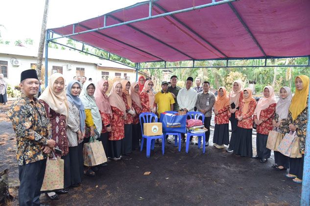 DWP Bengkalis Peduli, Salurkan Bantuan untuk Korban Kebakaran di Desa Pambang Baru