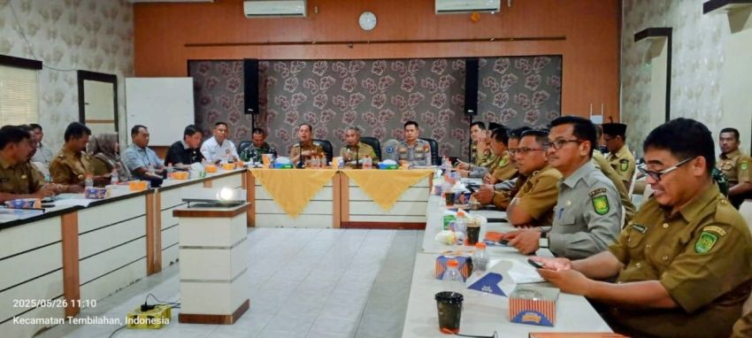 Serius Tangani Pascabanjir, Pemkab Inhil Gelar Rapat Lintas Sektor