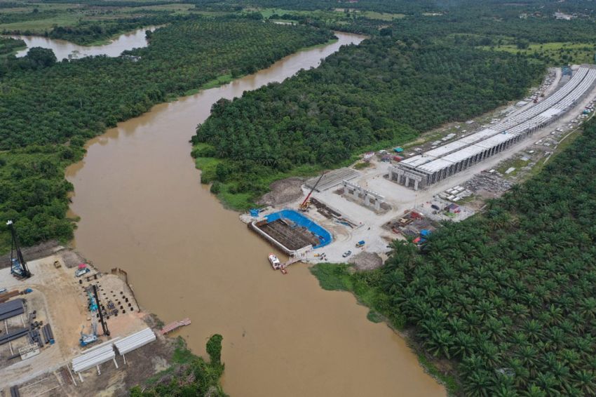 Progres Pembangunan Tol Lingkar Pekanbaru Capai 50 Persen