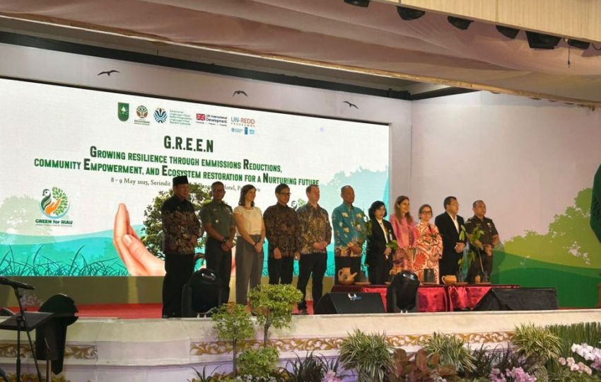 Program REDD+ dan GREEN for Riau Resmi Diluncurkan