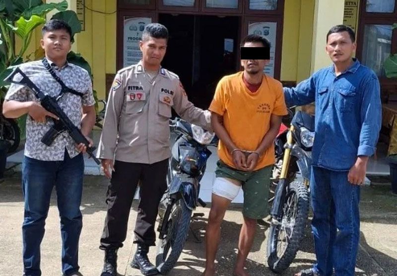 Bawa Kabur Honda CRF, Pelaku Curanmor Didor!