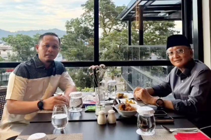 Bahas Jembatan Siak V, Agung Nugroho Temui Menteri PUPR di Padang