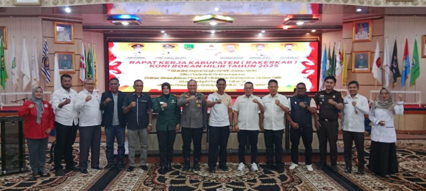 Rakerkab KONI Rohil 2025: Perkuat Kebersamaan Menuju Prestasi di Porprov Riau XI 2026