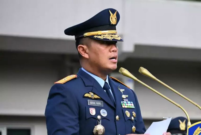 Marsma TNI Abdul Haris Jabat Danlanud Roesmin Nurjadin