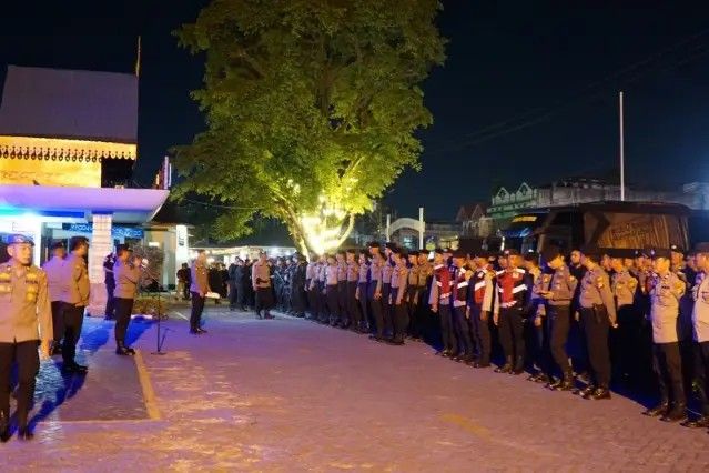 Razia Besar-besaran, 570 Personel Gabungan Sisir Blok Hunian Lapas Pekanbaru