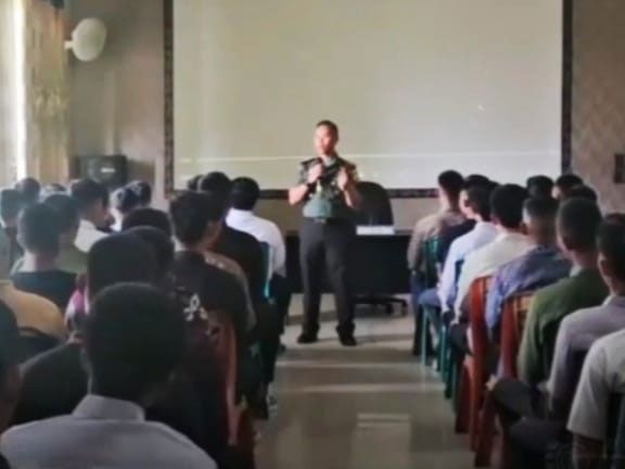 Dandim 0321/ Rohil Ajak Pemuda Rohil Masuk Bintara/Tamtama PK TNI-AD TA. 2025