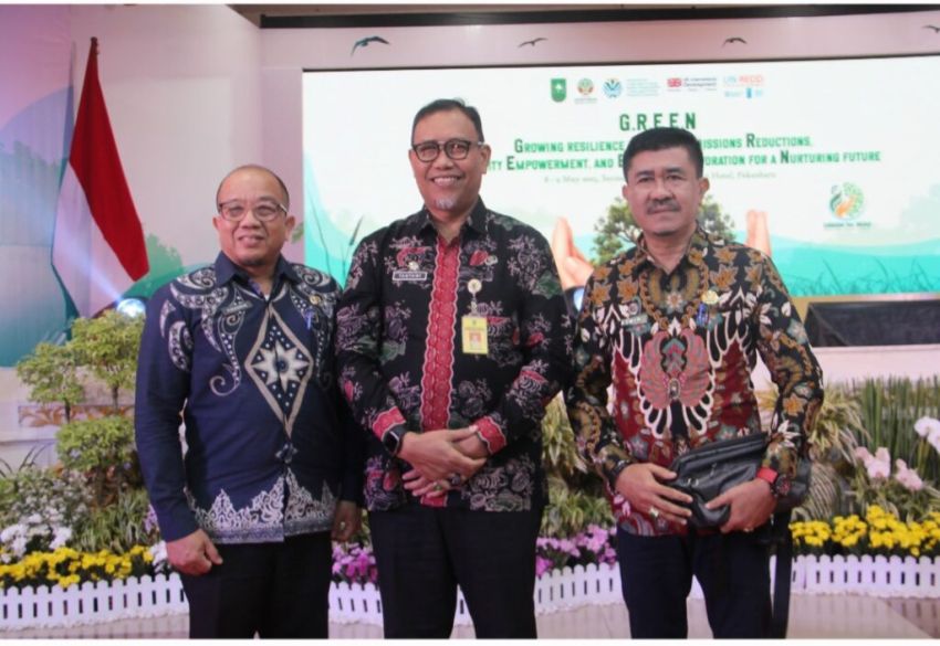 Sekda Inhil Hadiri Peluncuran Program Pengelola Terpadu Bentang Alam