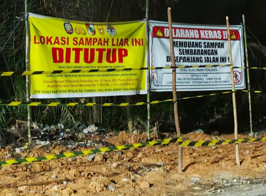 Juli Mendatang TPS di Bahu Jalan tak Ada Lagi di Pekanbaru, Letakkan Sampah di Depan Rumah