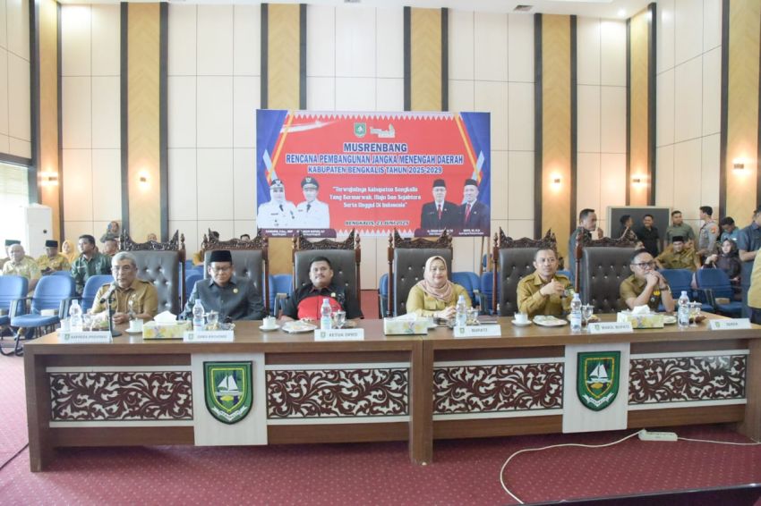 Bupati Kasmarni Buka Musrenbang RPJMD Bengkalis 2025-2029