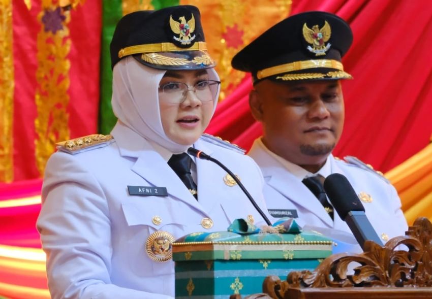 Bupati Afni Sedih dengan Kondisi Istana Siak