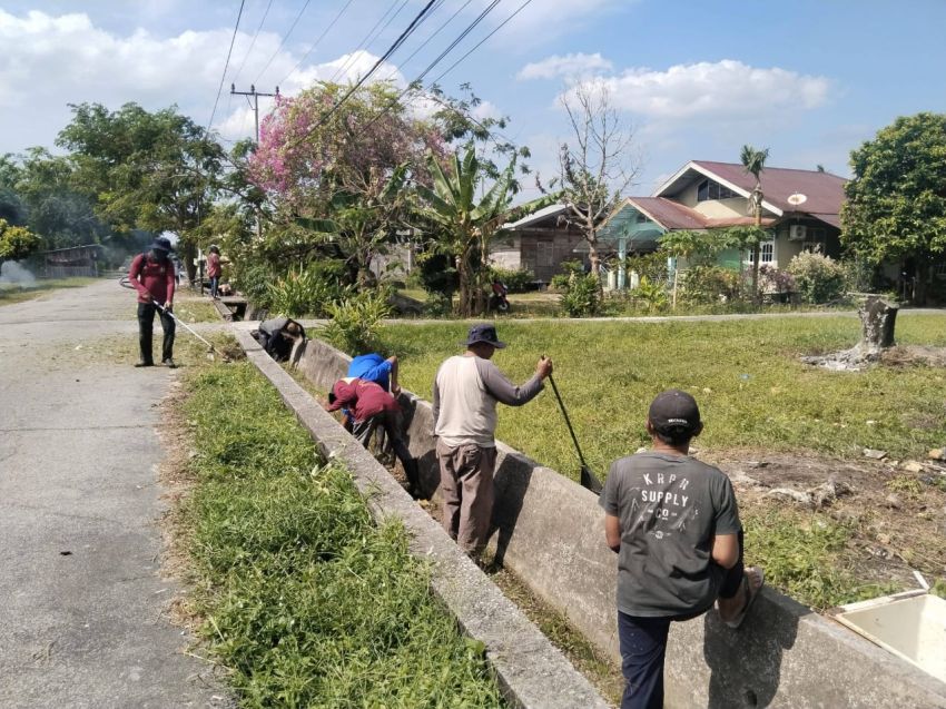 Sukseskan MTQ Ke -43 Provinsi Riau, Warga Bengkalis Semangat Bergotong-royong