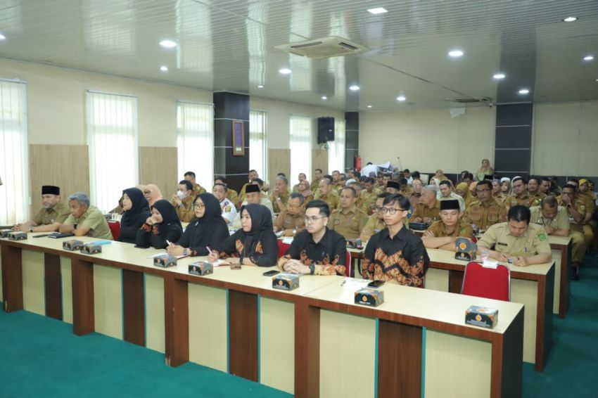 Bupati Inhil Hadiri Entry Meeting Bersama Tim BPK RI Perwakilan Riau
