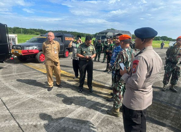TNI Bantu Evakuasi dan Dukung Penanganan Ancaman Bom di Pesawat Saudi Airlines SV5276