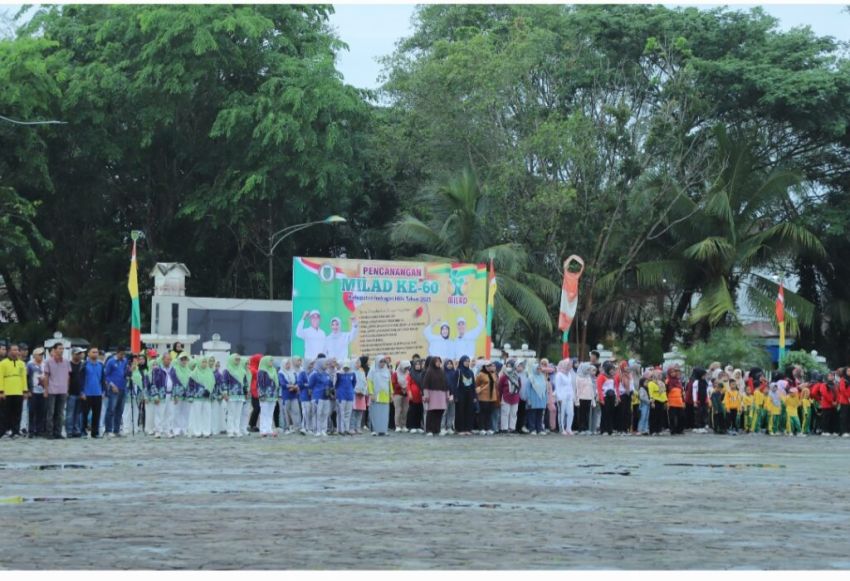 Momentum Milad Kabupaten Inhil Ke-60, Bupati Herman Imbau Bangkitkan Kegotongroyongan