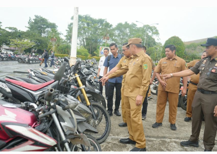 Bupati Inhil Minta Inventarisasi Motor Dinas Segera Tuntas