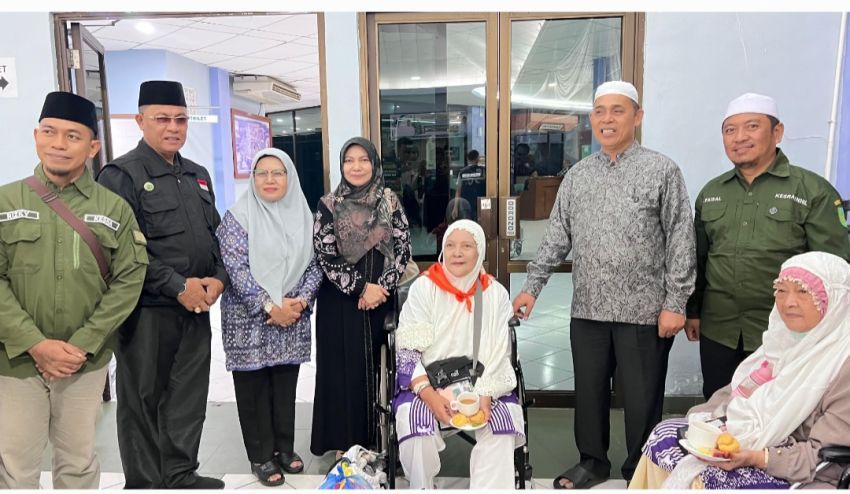 4.542 Jamaah Haji Riau Gelombang Pertama Telah Tiba di Tanah Air
