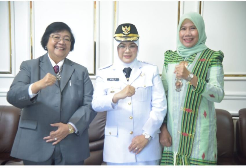 Wabup Inhil Yuliantini Hadiri Pelantikan Bupati dan Wakil Bupati Siak