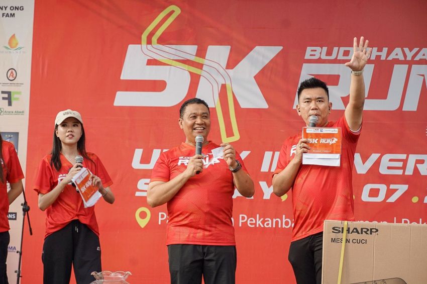 Wawako Markarius Lepas Buddhayana Run 5K 2025
