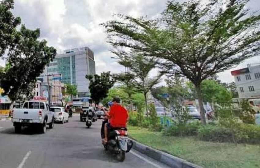 Taman Median Jalan di Pekanbaru akan Ditata Kembali