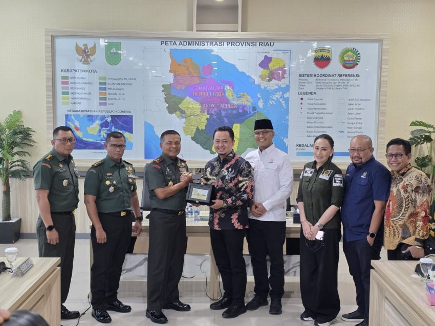 Komisi I DPR RI Tinjau Kesiapan Transformasi Korem 031/WB Jadi Kodam XIX/Tuanku Tambusai