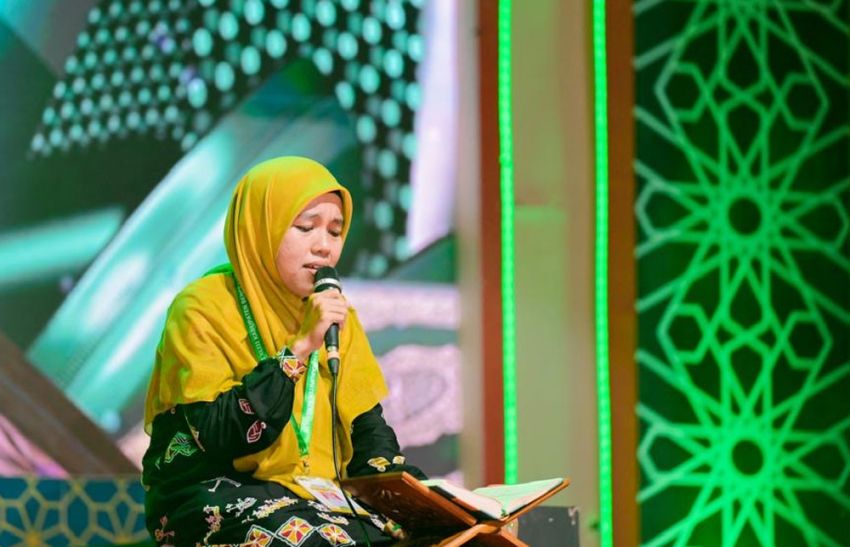Noprianti Qoriah Terbaik MTQ ke-43 Riau