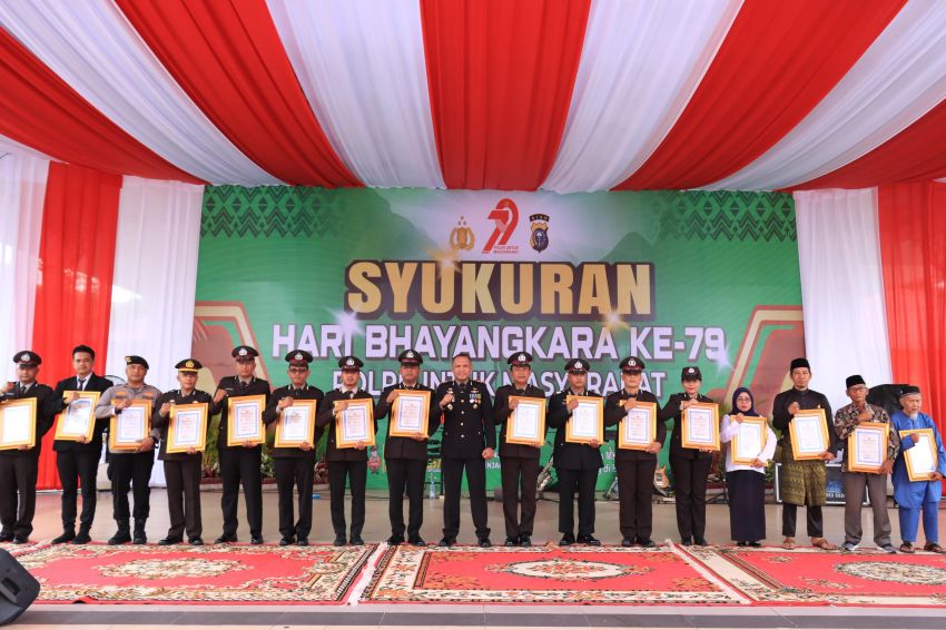 Syukuran Hari Bhayangkara ke-79 Polres Siak: Momentum Kebersamaan dan Sinergitas di Lapangan Siak Bermadah