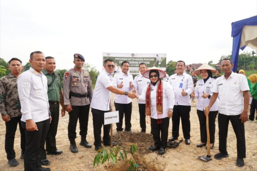 Rutan Pekanbaru Sulap Lahan Tidur Jadi Kebun Produktif, WBP Dilibatkan