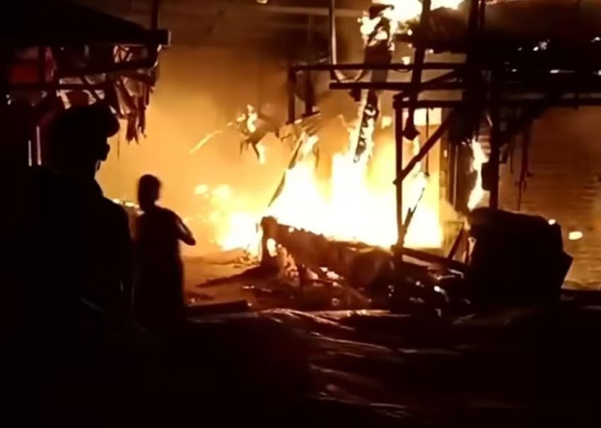 Pasar Ulul Albab Terbakar, 16 Kios Ludes