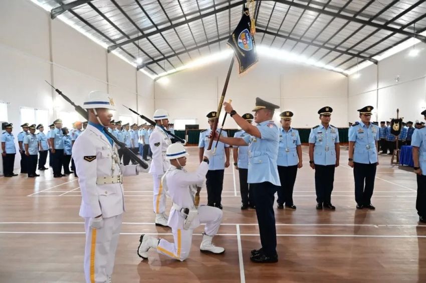 Danlanud Pimpin Sertijab Sejumlah Pejabat Strategis Lanud Roesmin Nurjadin