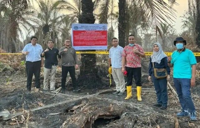 Langkah Tegas Penanganan Karhutla, KLH Segel 4 Perusahaan di Riau