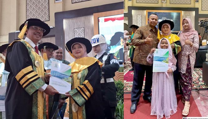 Prof. Zulfani Sesmiarni, Istri Babinsa Sertu Bertoni Dikukuhkan Sebagai Guru Besar di UIN Bukittinggi