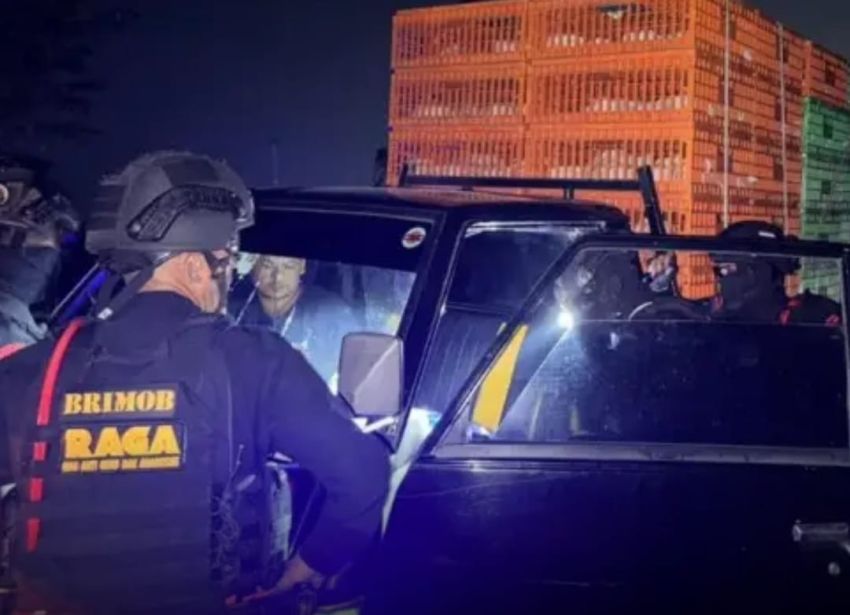 Pakai Sabu dalam Mobil di Atas Jembatan Siak IV, Dua Pria di Pekanbaru Ditangkap Tim Raga