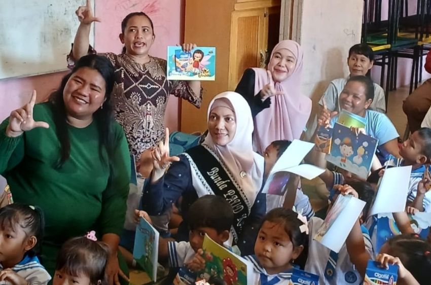 Dorong Wajib Belajar 13 Tahun,, Ketua PKK Pekanbaru  Targetkan Zero Putus Sekolah